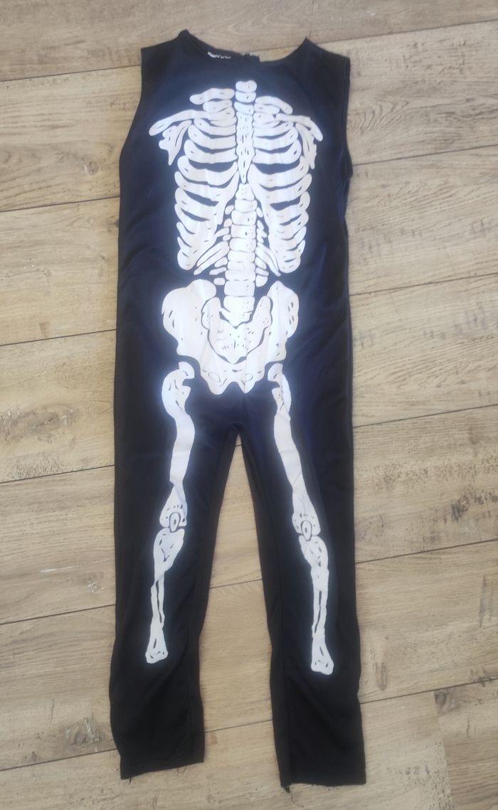 Déguisement squelette 4-5 ans