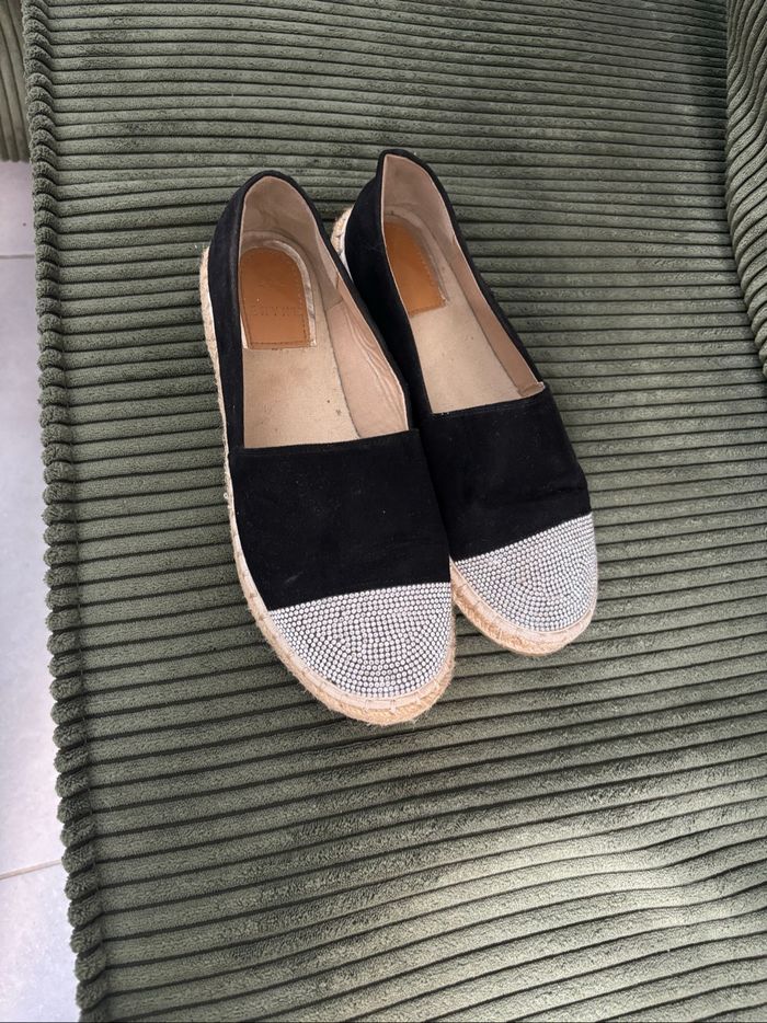 Espadrilles à strass