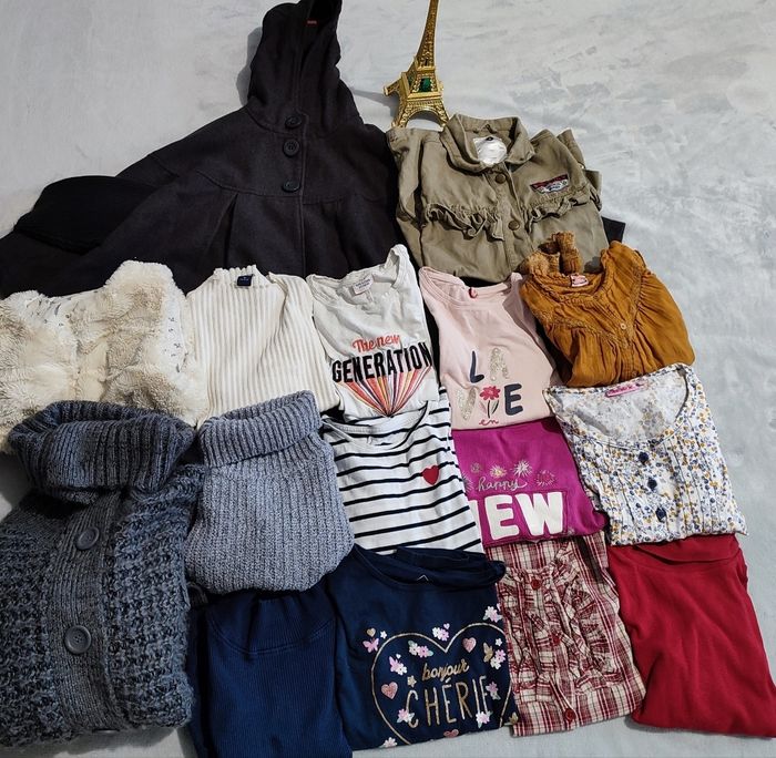 Lot de vêtements filles 8 ans