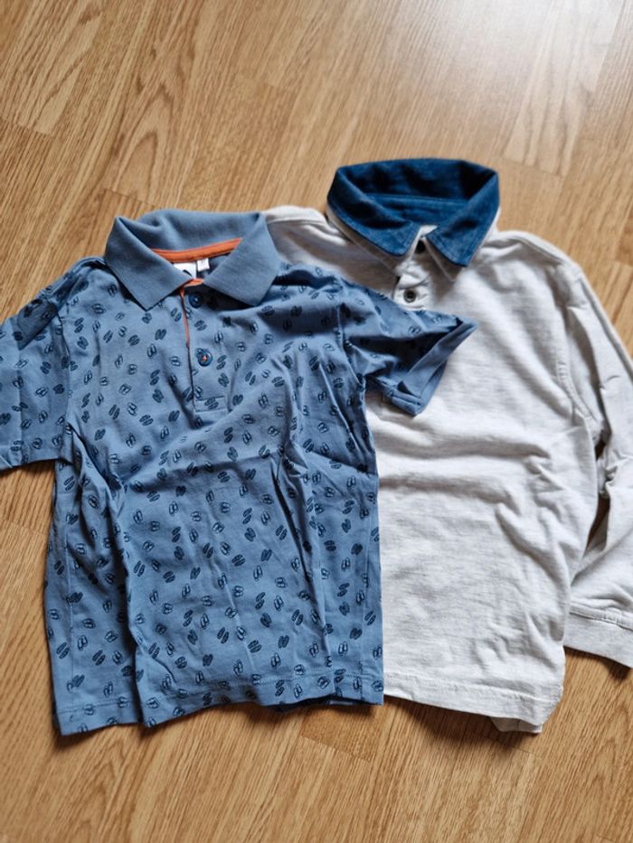 Lot de polo vertbaudet 4 ans