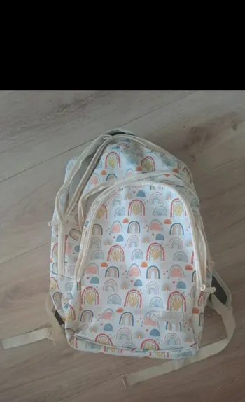 Sac à dos/ cartable arc en ciel