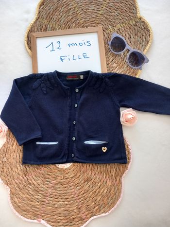 Gilet fille 👧 12 mois