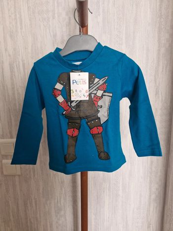T-shirt manches longues enfant 2 ans La compagnie des petits Coton