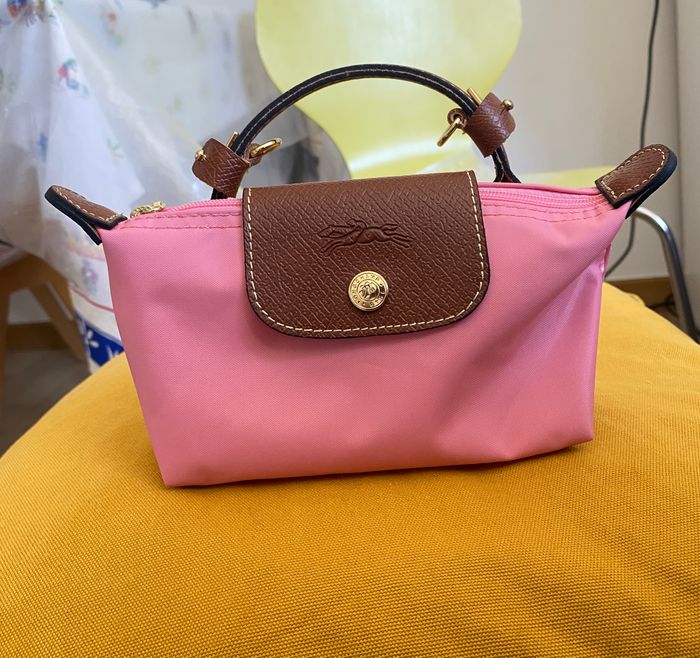 Mini sac Longchamp Guimauve - photo numéro 4