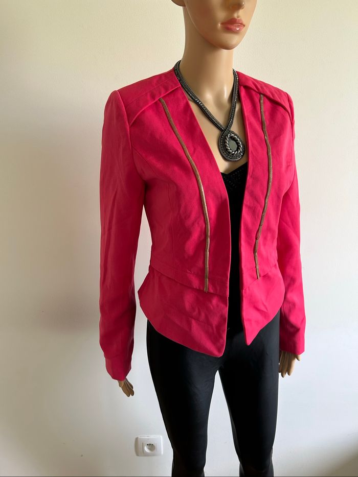 Blazer rose Eva&Lola taille S jamais porté - photo numéro 2