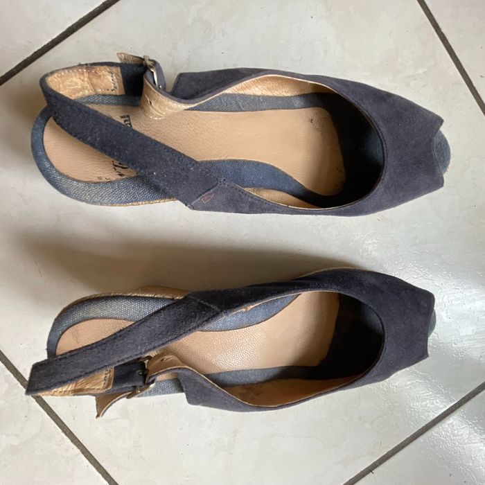 Chaussures talons compensées