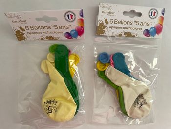 Ballon 5 ans