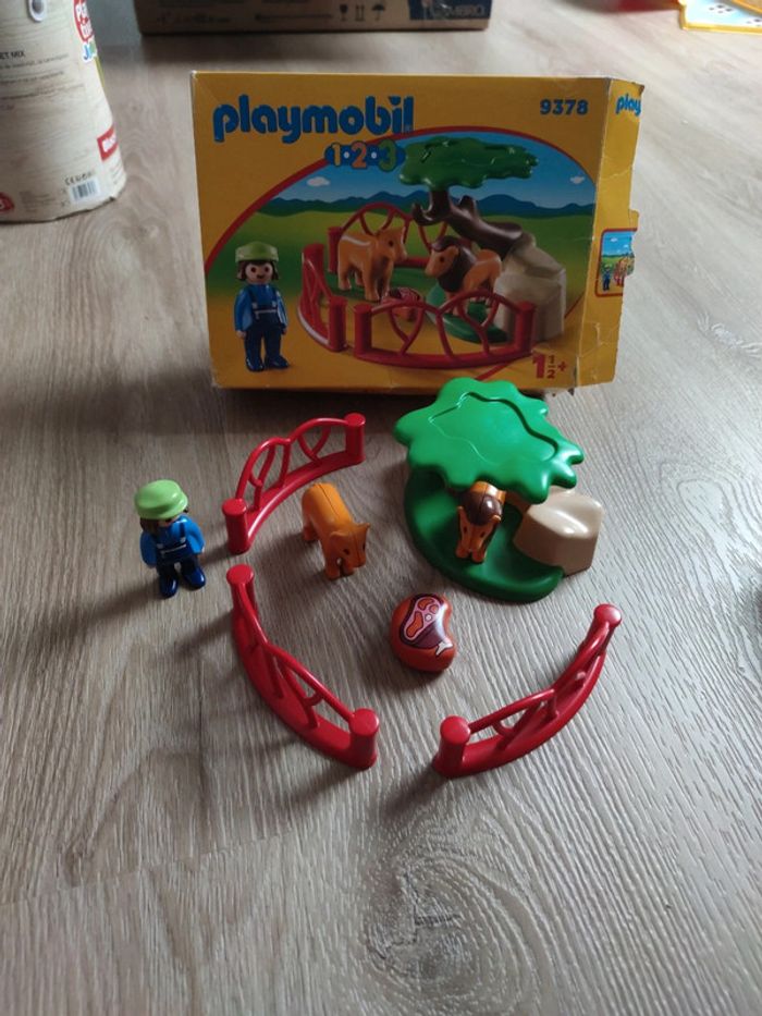 Playmobil 1.2.3 lions