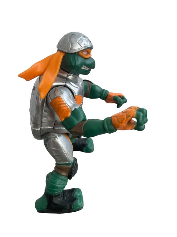 Figurine Teenage Mutant Ninja Turtles Michelangelo Giant Fightin Gear 12 cm Playmates Toys 2003 - photo numéro 3