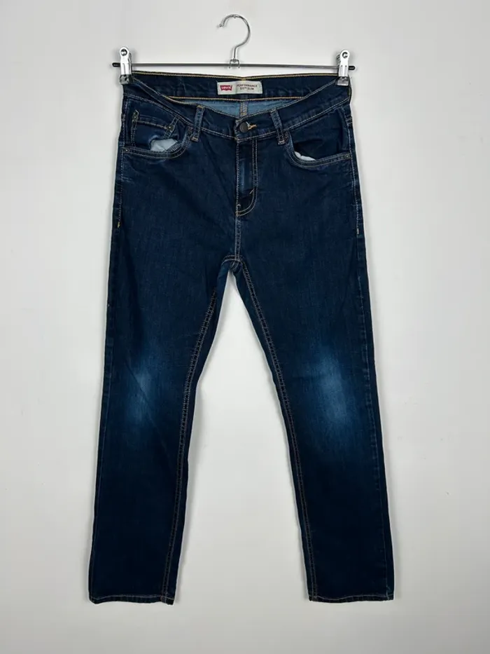 Jean Levi's Homme Marine W29 L31 | 511 Slim Performance | Très Bon État BP244 - photo numéro 2