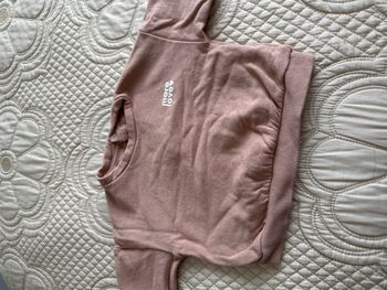 Pull beige rose 
