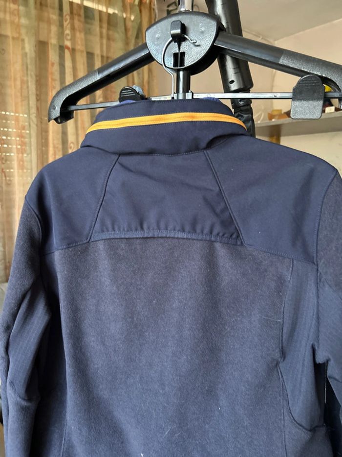 Veste polaire bi matière zippée Quechua à capuche - photo numéro 3