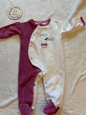 Pyjama fille 6 mois chatounet