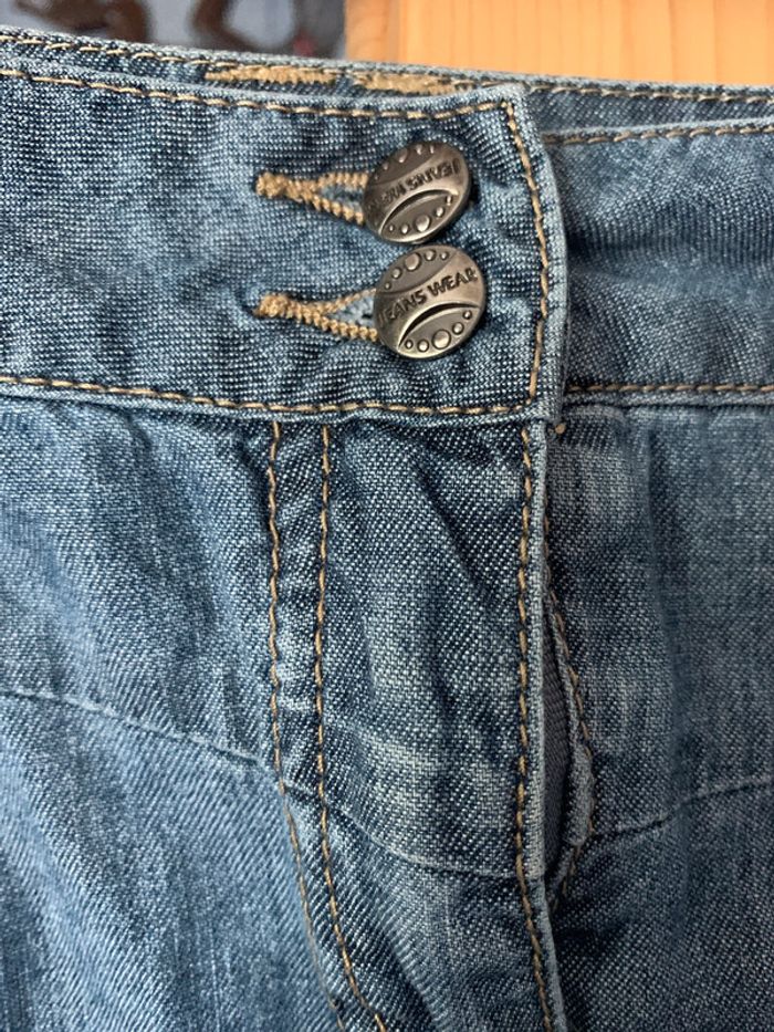 mini jupe jeans souple - photo numéro 3