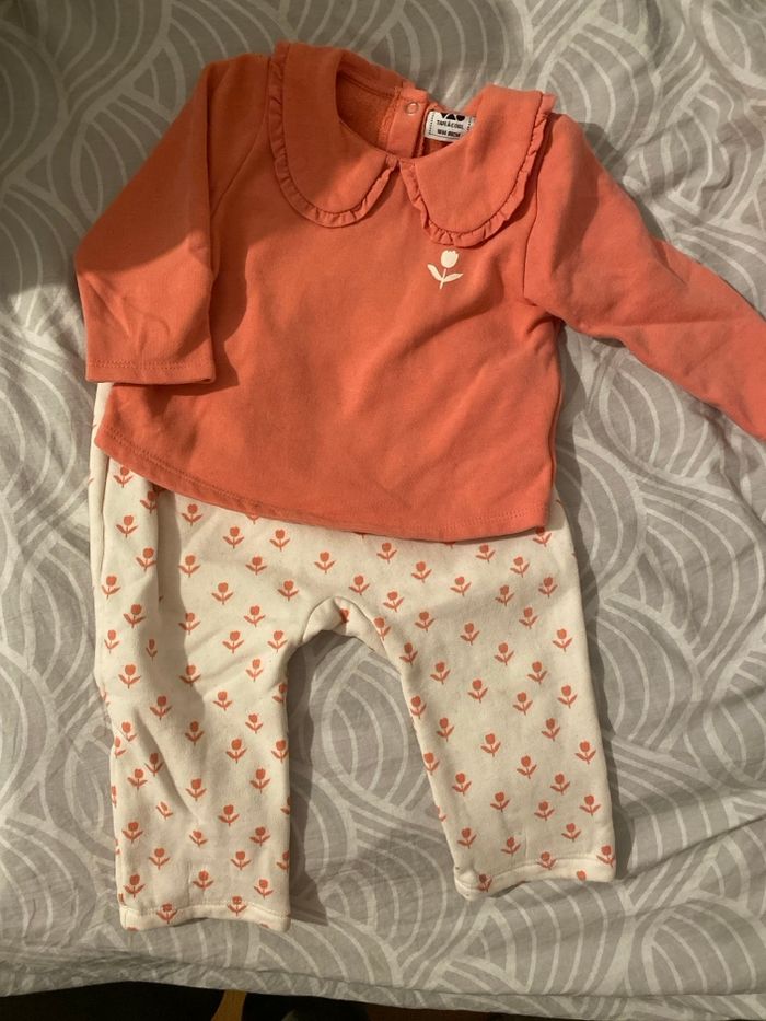 Ensemble pull + jogging tulipe