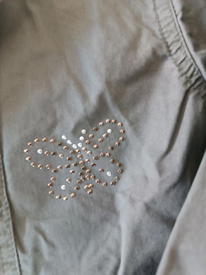 Veste légère kaki 8 ans tout compte fait - photo numéro 3