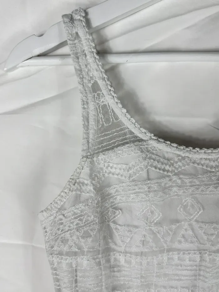 Robe blanche bohème Hollister - photo numéro 6