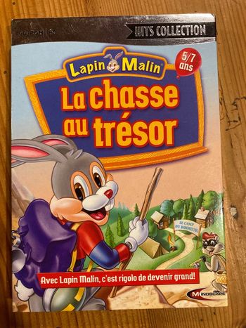 Lapin Malin La chasse au trésor 5-7 ans