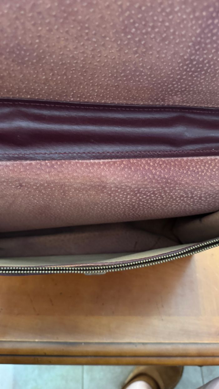 Sacoche porte document en cuir - photo numéro 5