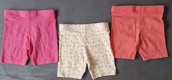 Lot de 3 shorts 110cm