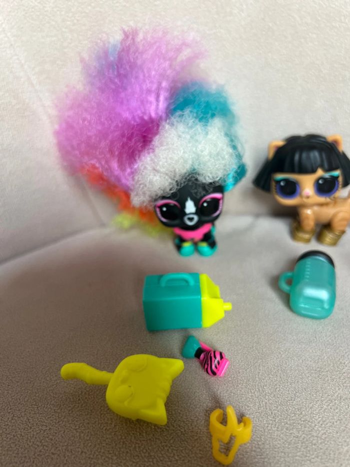 Lot 2 poupées et 4 animaux plus accessoires - L.O.L. Surprise - photo numéro 7