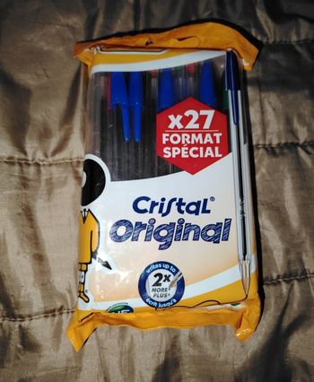 Lot 27 bics cristal original