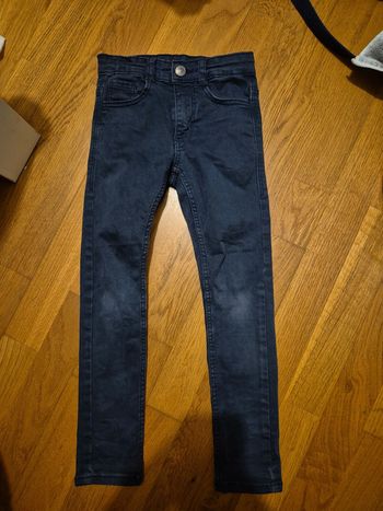 Pantalon marine slim taille 6 ans