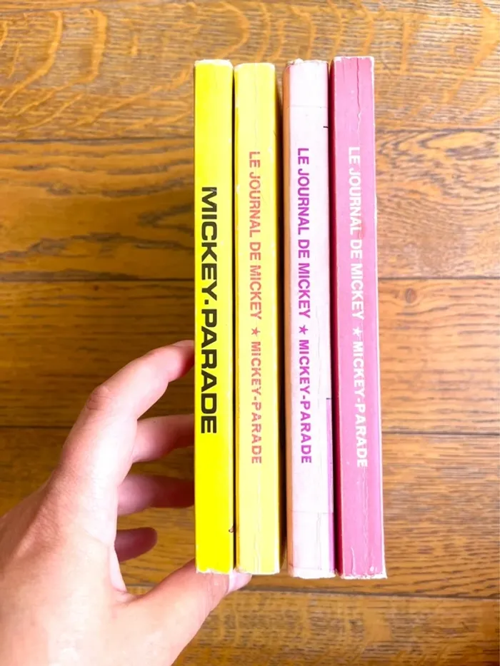 Lot de 4 Magazines Mickey Parade – Aventures Vintage à Collectionner - photo numéro 4