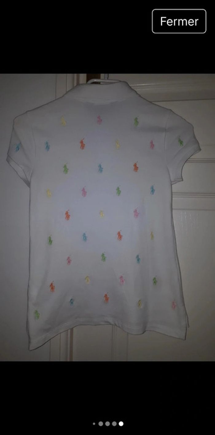 Superbe tee-shirt polo Ralph
lauren en fille 8-10 ans - photo numéro 7