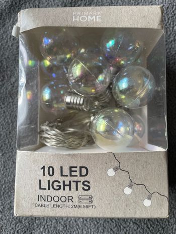 10 lumière led blanc 