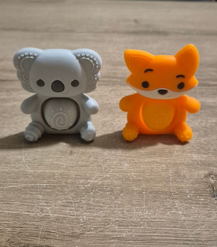 Lot animaux de dentition silicone - photo numéro 2