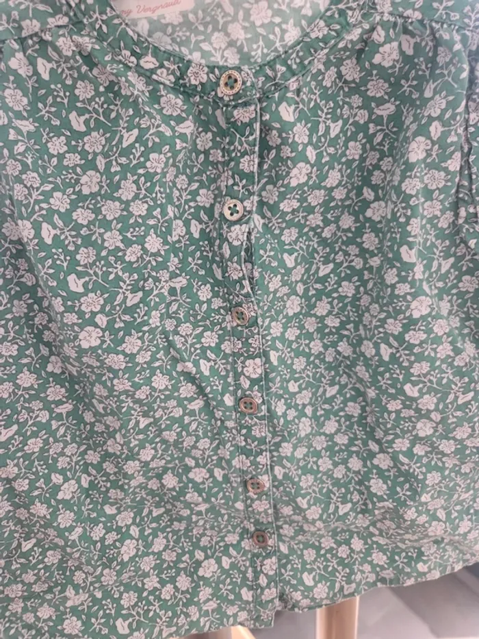 Blouse verte - photo numéro 5