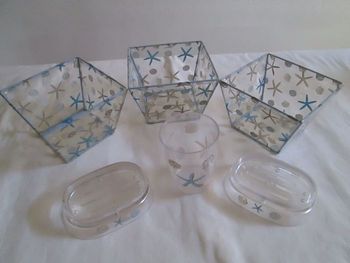 Lot accessoires salle de bain