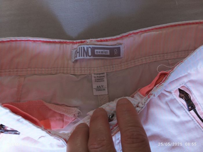Short Okaïdi taille 4 ans - photo numéro 2