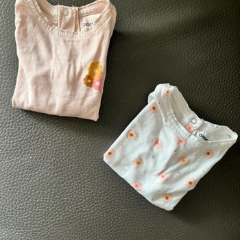 Lot de deux tshirts fille