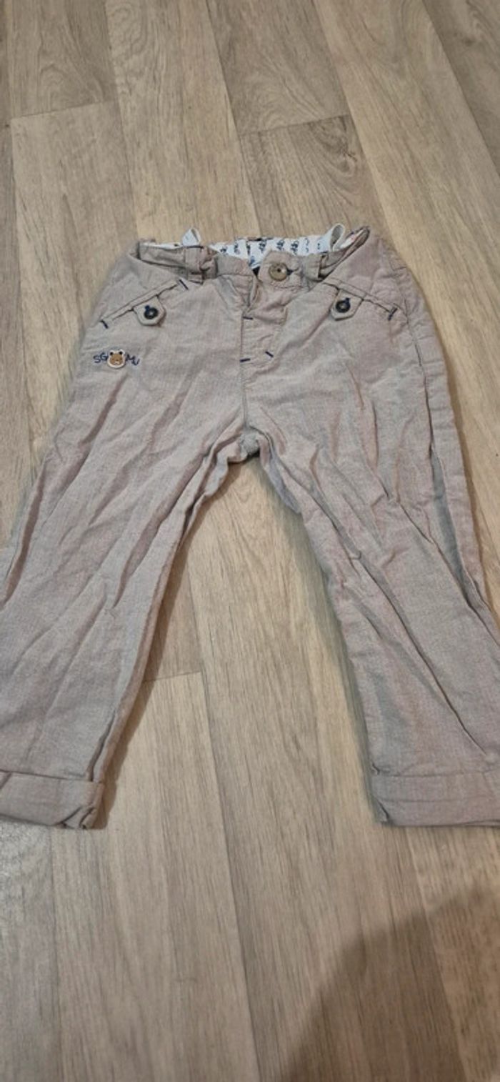 Lot de 2 pantalons - 18 mois - photo numéro 2