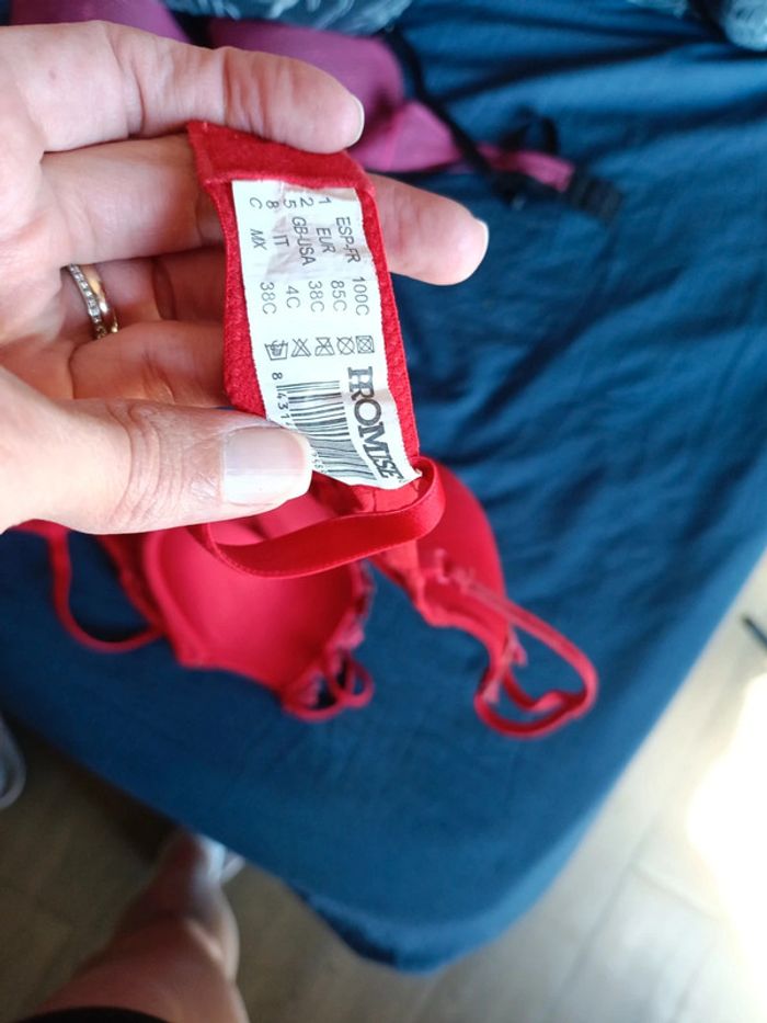 Lot de 2 soutiens-gorge taille 100C - photo numéro 5