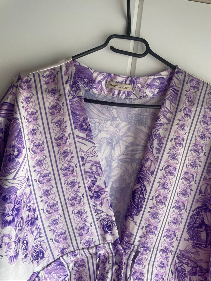 robe kimono violette - photo numéro 2