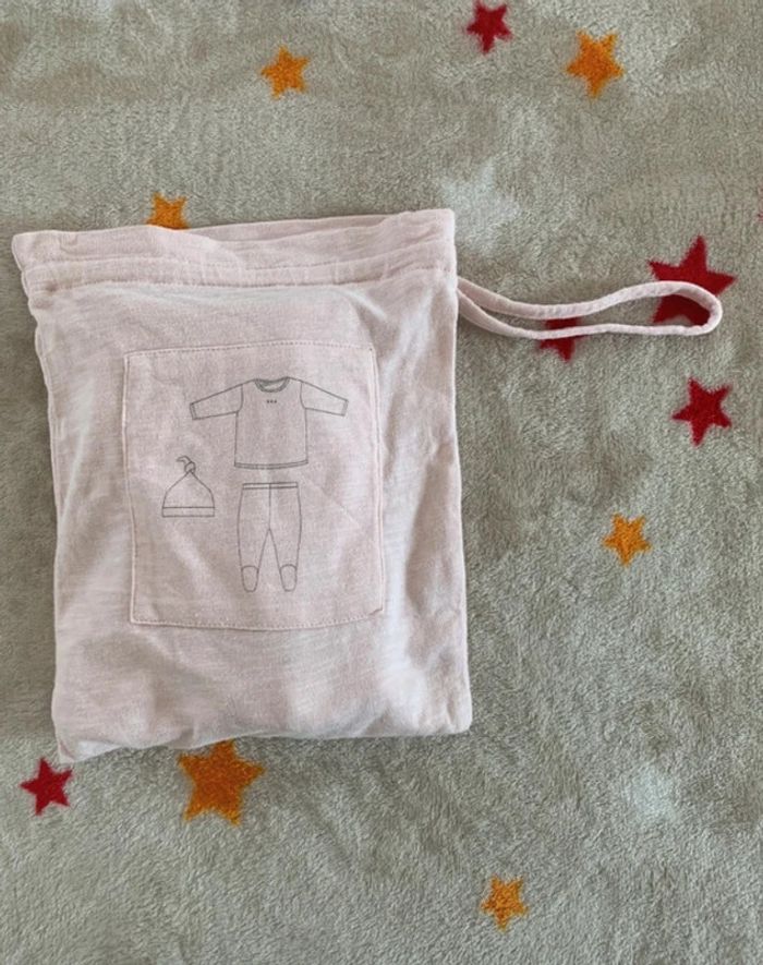 Ensemble naissance mixte 3 pièces Bout’chou (0-1 mois) - photo numéro 3