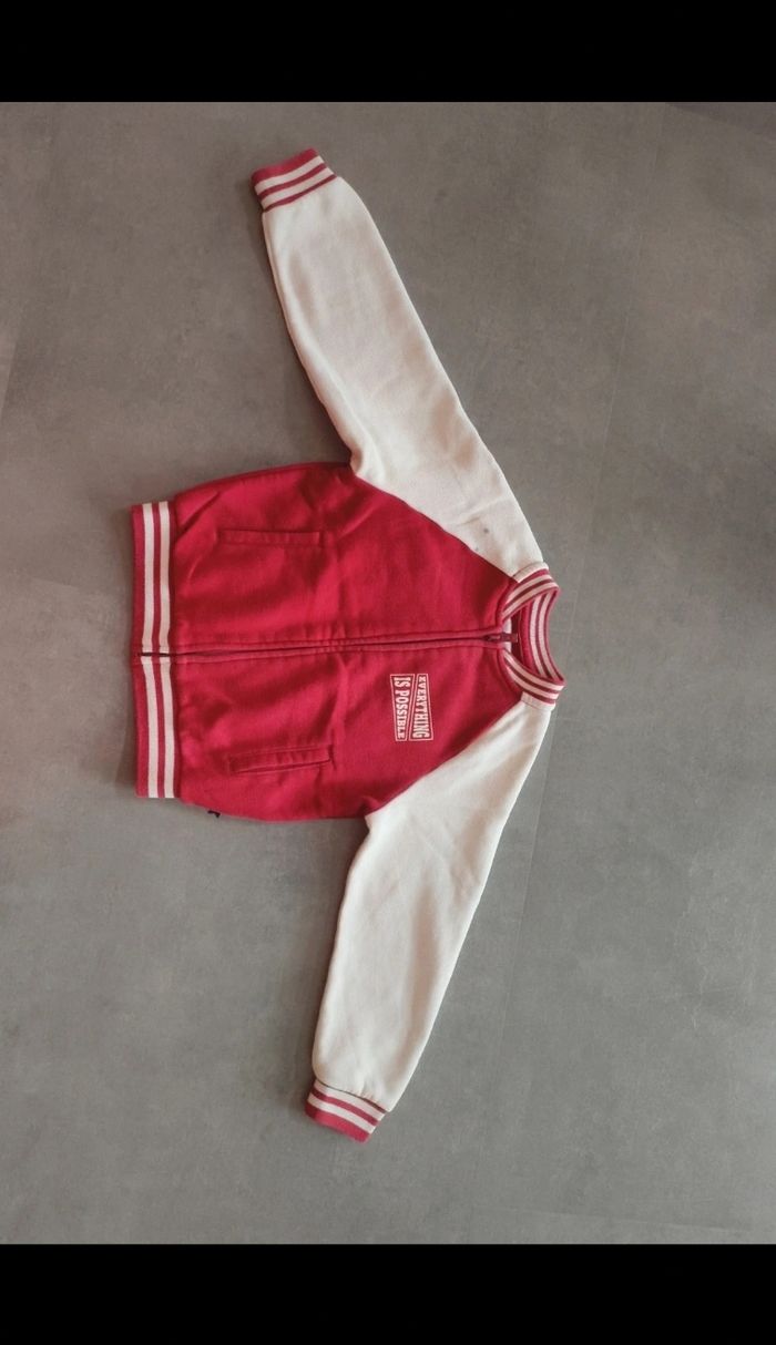 Gilet zippé  5 ans Okaidi, Bon état