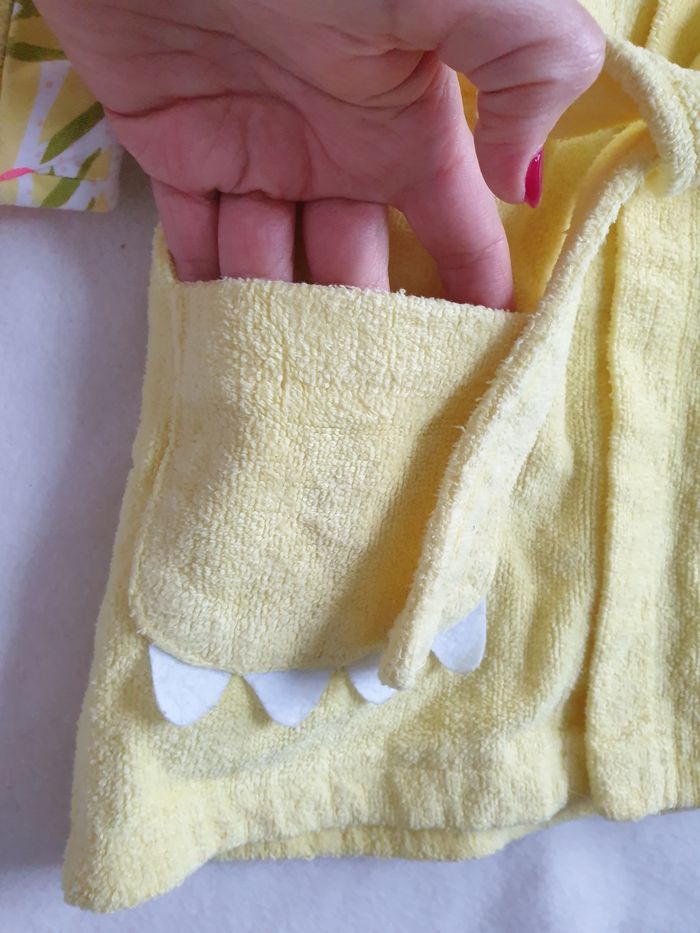 Peignoir jaune petite lionne - 2/3A - Du Pareil au Même - photo numéro 2