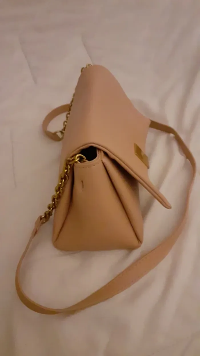 Sac mango rose poudré - photo numéro 7
