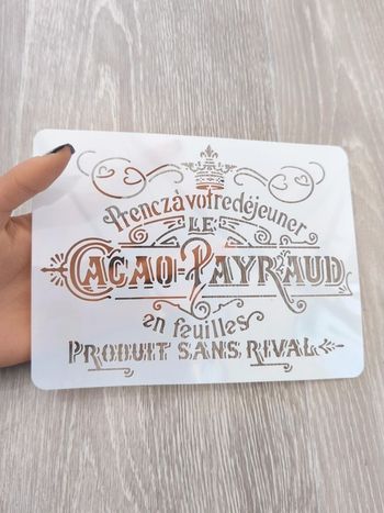 Pochoir Emblèmes Vintage