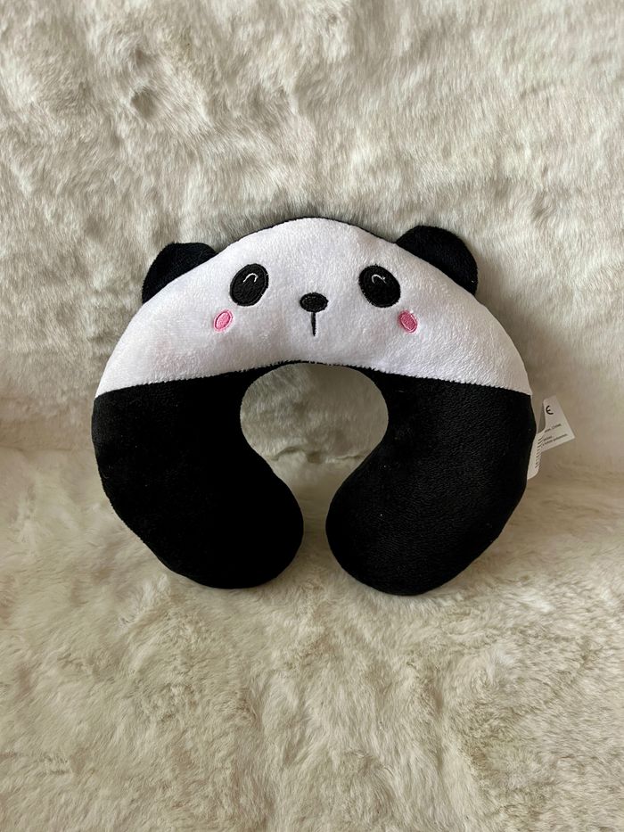 Coussin cervical, coussin de voyage, coussin tour de cou panda pour enfant