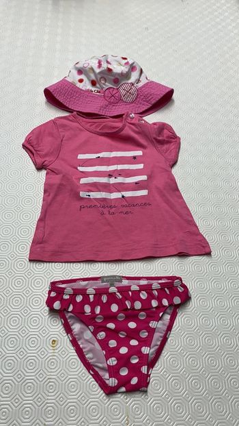 Ensemble 3 pièces mer