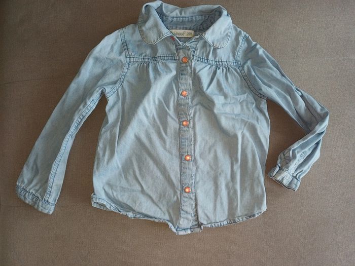 Superbe chemise en jean 3 ans fille