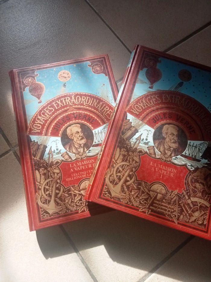 Lot de 2 jules verne