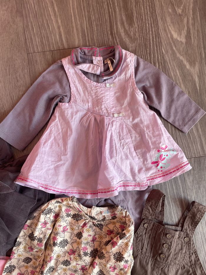 Lot vêtements fille 9 mois - photo numéro 3