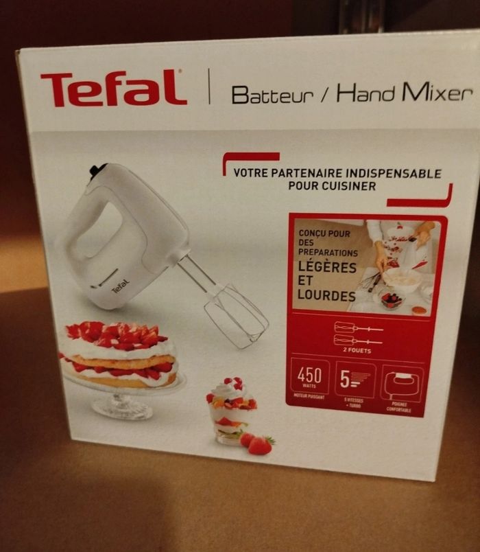 Batteur tefal neuf