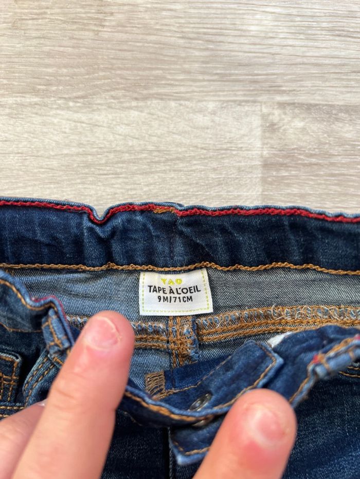 Short en jean neuf Tape à l’œil 9mois - photo numéro 2
